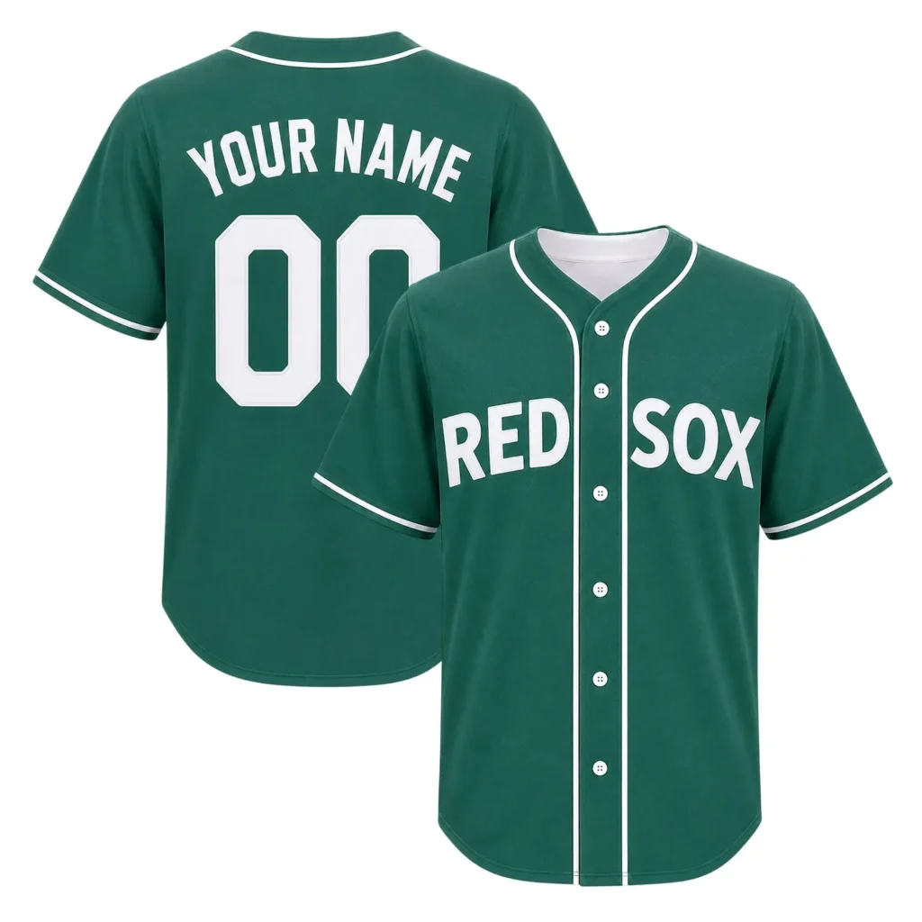 Boston Red Sox Red Custom Jersey – Custom Name & Number Edition