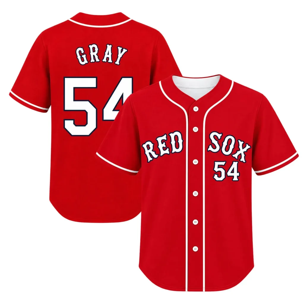 Boston Red Sox Red Jersey – Game Day Fan Jersey