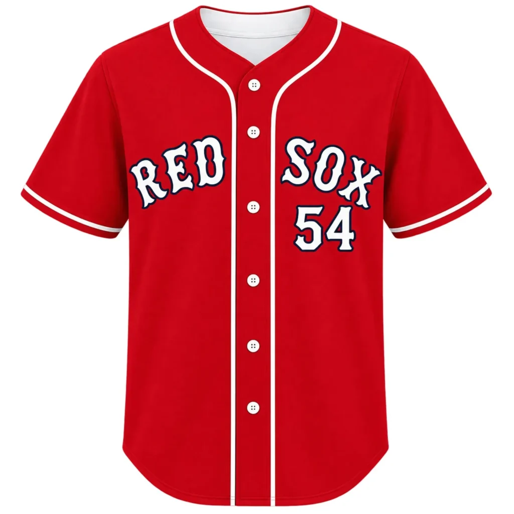Boston Red Sox Red Jersey – Game Day Fan Jersey