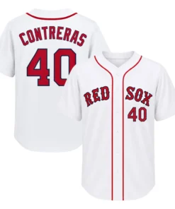 Boston Red Sox Willson Contreras Red Jersey