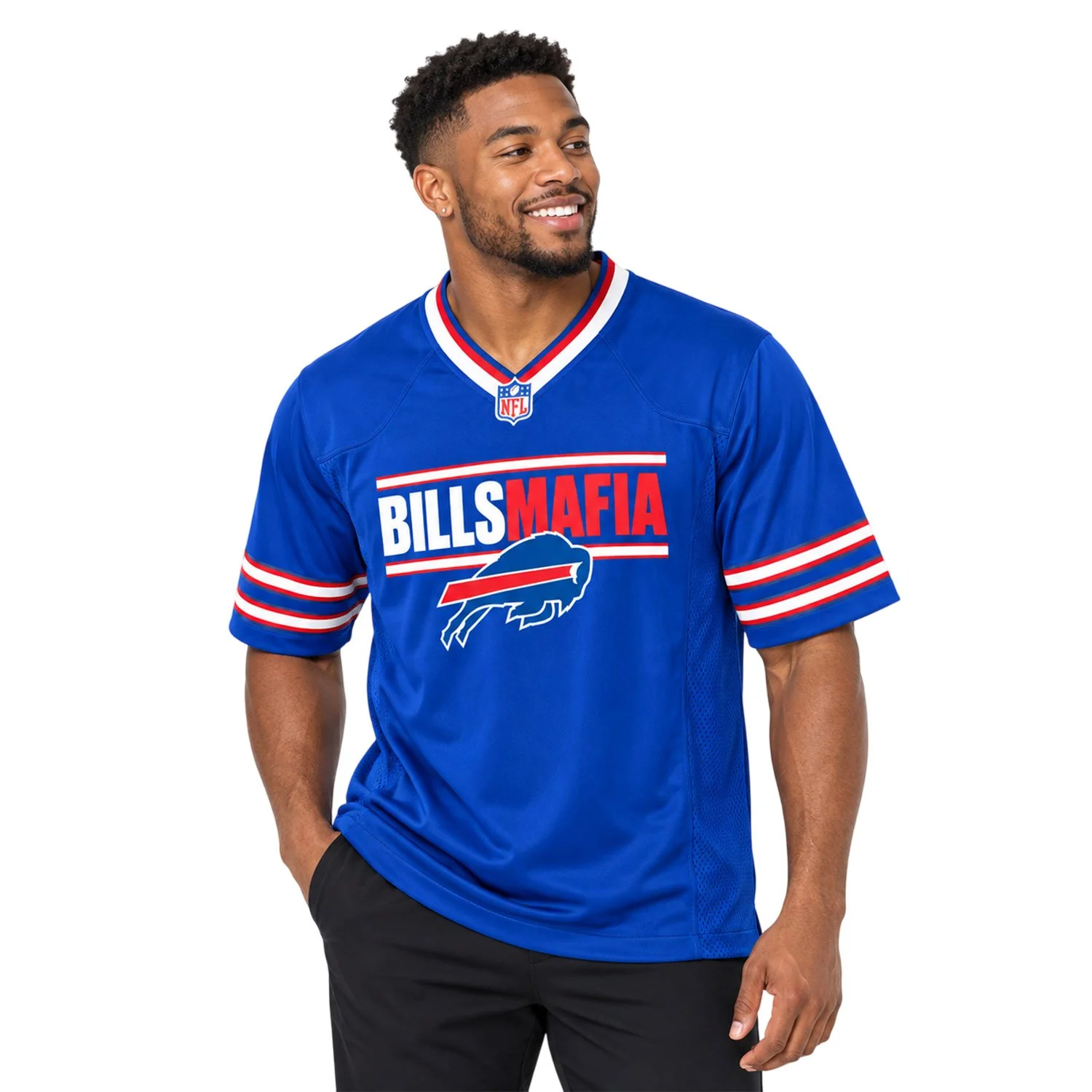 Buffalo Bills Big Size Jersey – model view