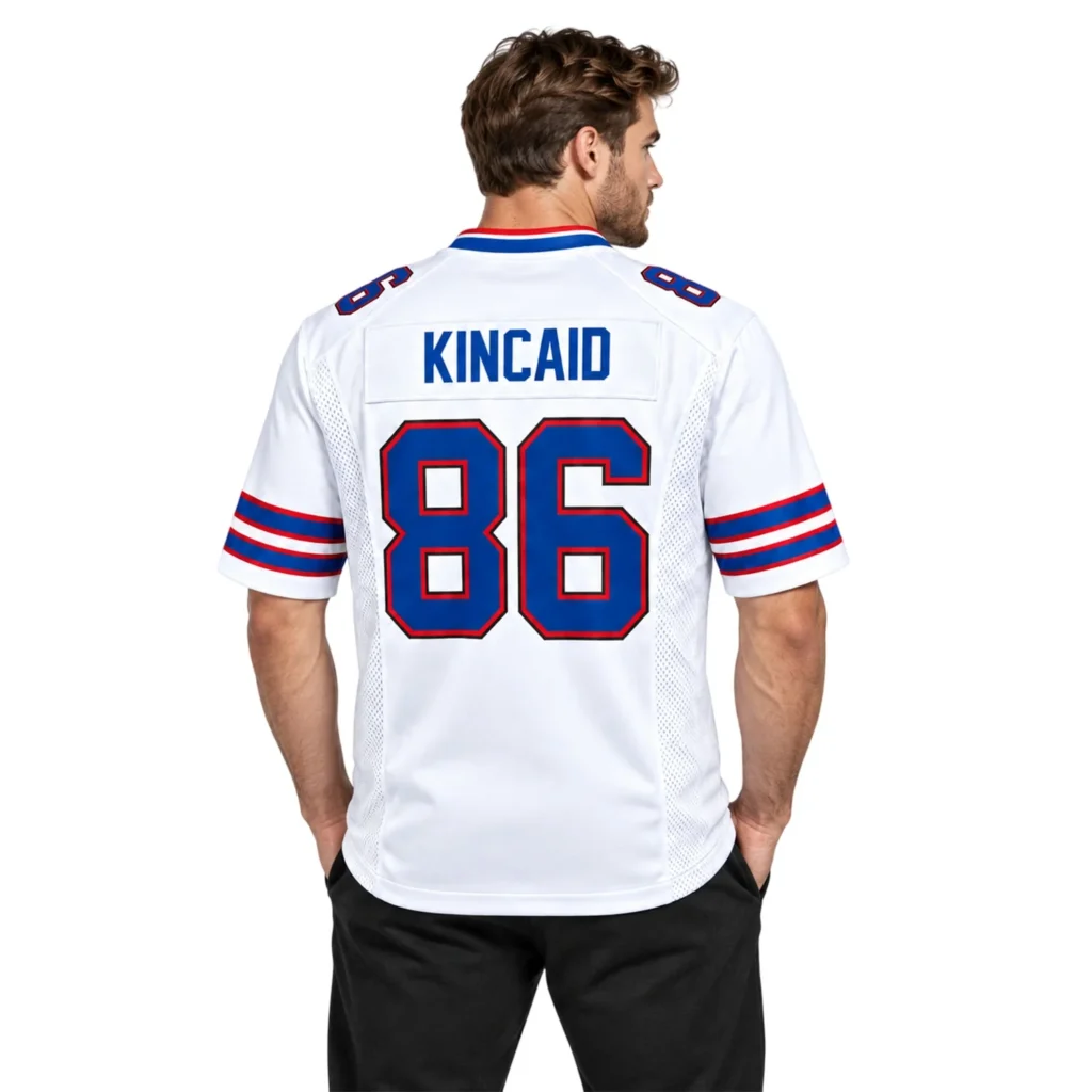 Buffalo Bills Dalton Kincaid White Jersey – Matchday Fan Edition
