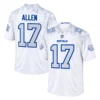 Buffalo Bills Josh Allen White Rivalries Jersey