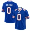 Buffalo Bills Keon Coleman Home Jersey – front back view