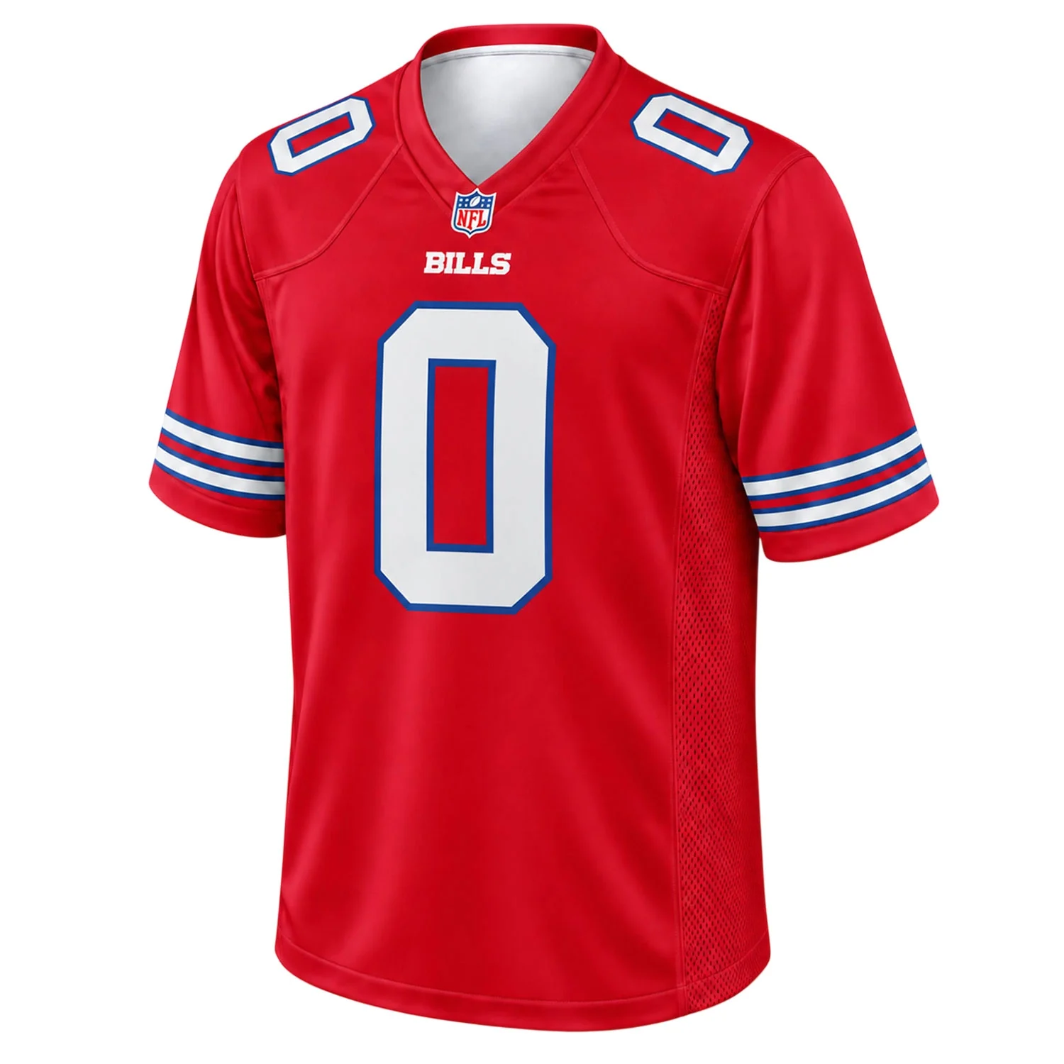 Buffalo Bills Keon Coleman Red Jersey – front view