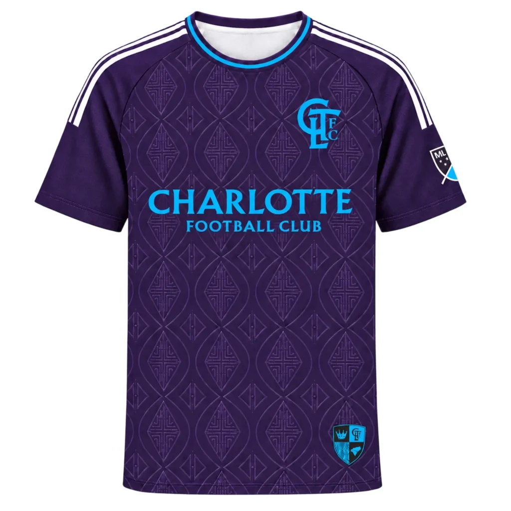 Charlotte FC Purple Custom Jersey – Home Crowd Fan Style