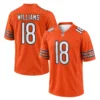 Chicago Bears Caleb Williams Orange Jersey