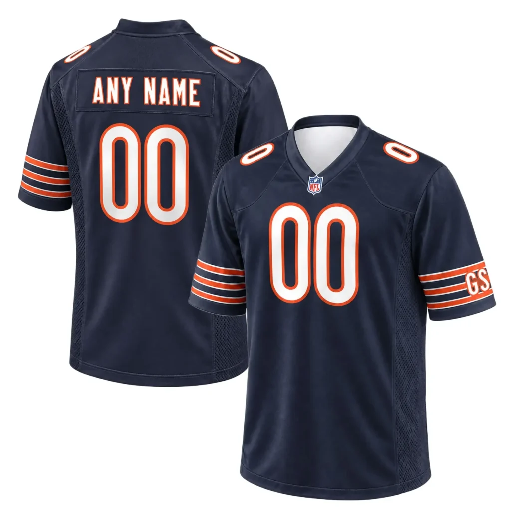 Chicago Bears Custom Jersey – Matchday Fan Edition