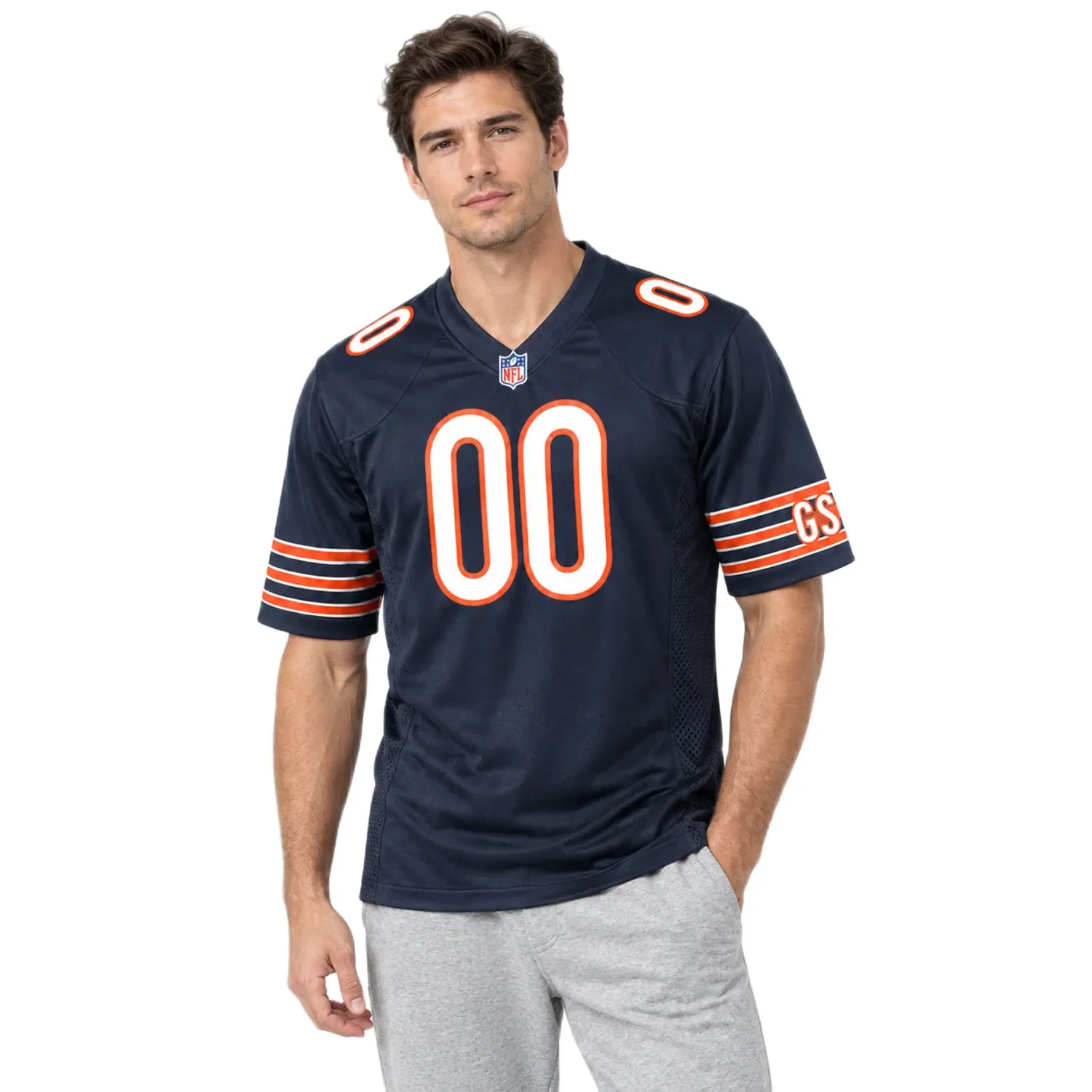Chicago Bears Custom Jersey – alternate view 2
