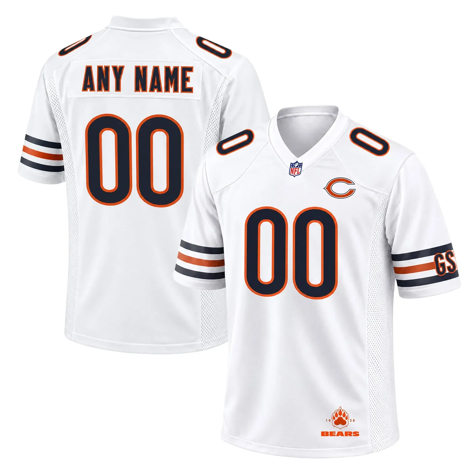 Chicago Bears Custom Jersey