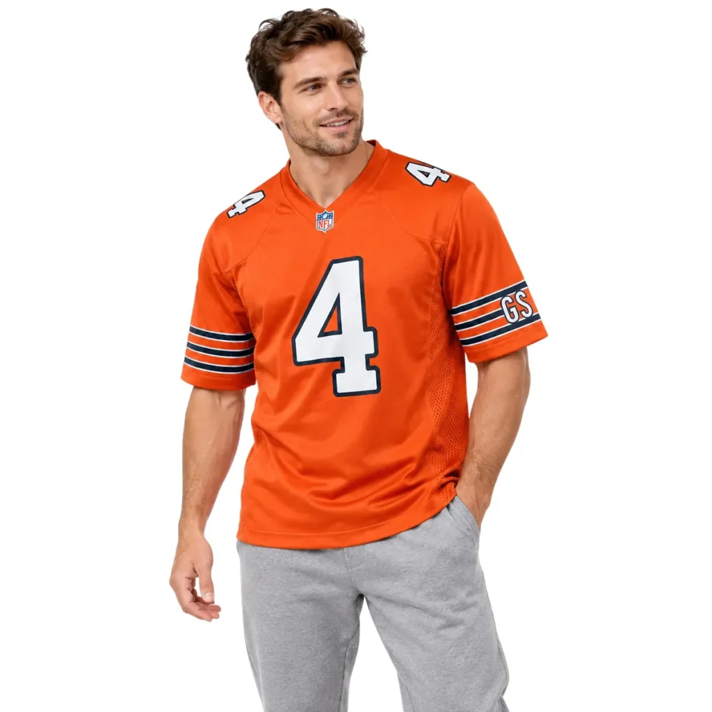 Chicago Bears D'Andre Swift Orange Jersey – Stadium Ready Fan Style