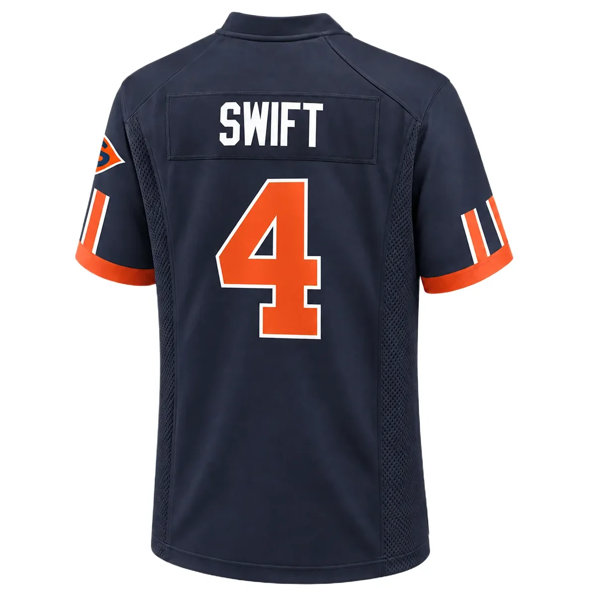 Chicago Bears D'Andre Swift Rivalries Jersey – back view