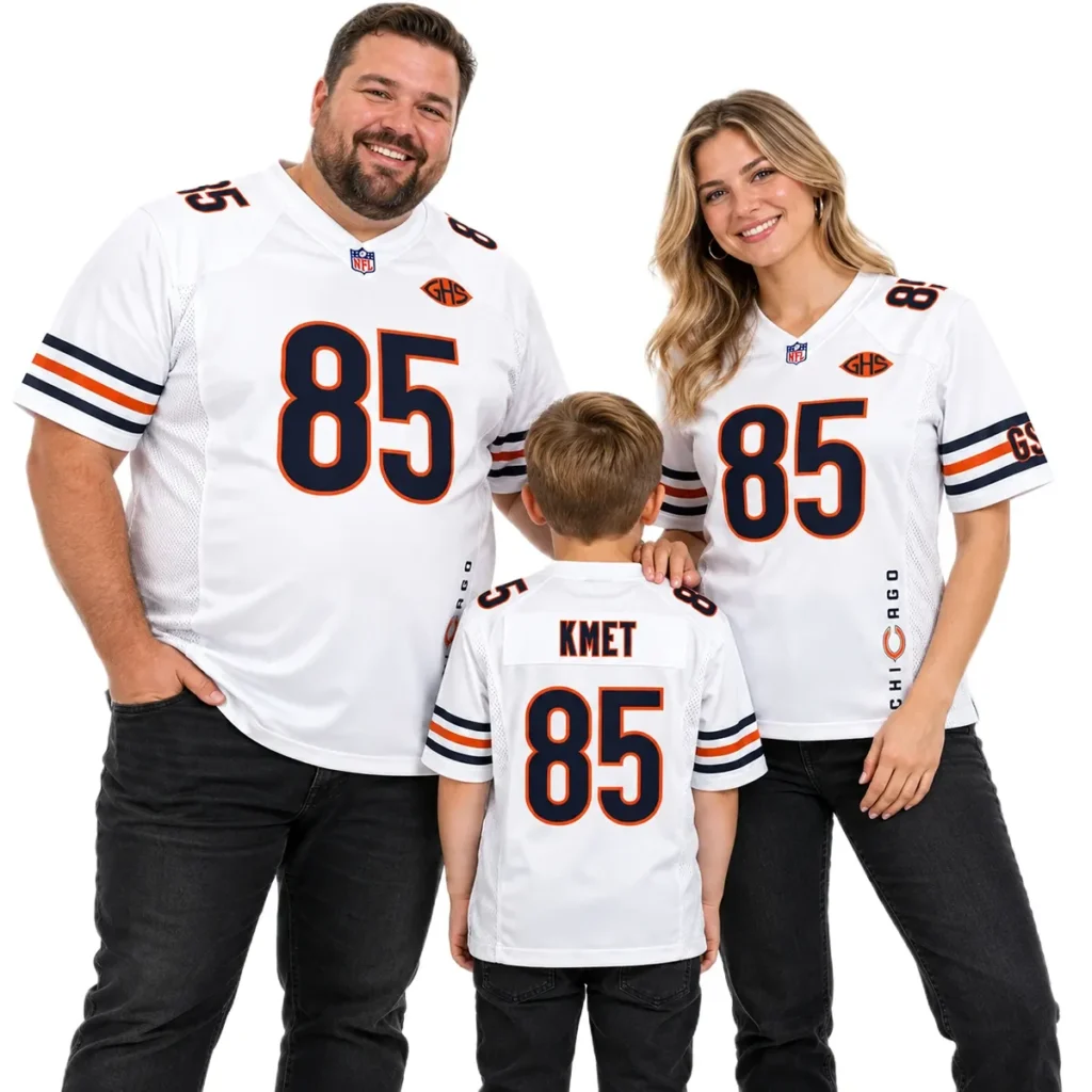Chicago Bears Jaylon Johnson White Jersey – Stadium Ready Fan Style