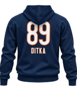 Chicago Bears Mike Ditka Hoodie – back view