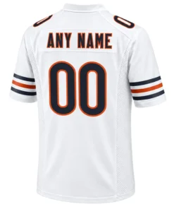 Chicago Bears Throwback Custom Jersey – back view