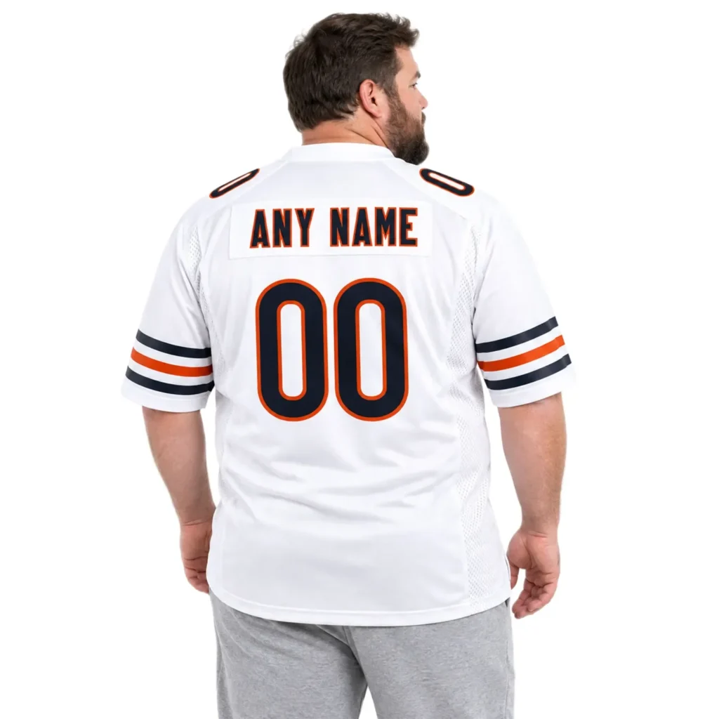 Chicago Bears White Custom Jersey – Stadium Ready Fan Style