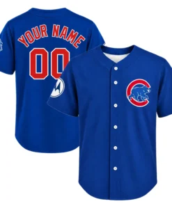 Chicago Cubs Alternate Custom Jersey