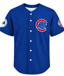 Chicago Cubs Alternate Custom Jersey – front view