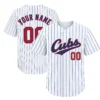 Chicago Cubs Gray Throwback Custom Jersey