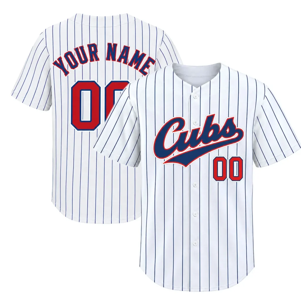 Chicago Cubs Gray Throwback Custom Jersey – Custom Name & Number Edition