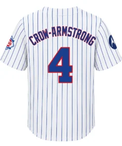 Chicago Cubs Pete Crow-Armstrong Home Jersey – back view