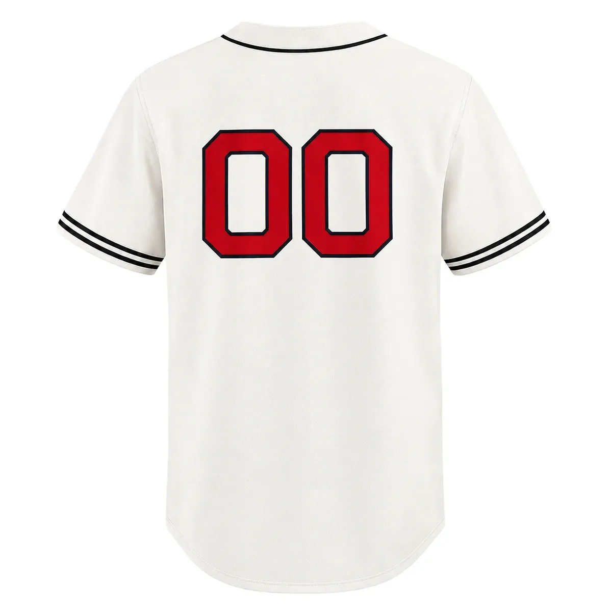 Chicago Cubs Throwback Jersey – back view