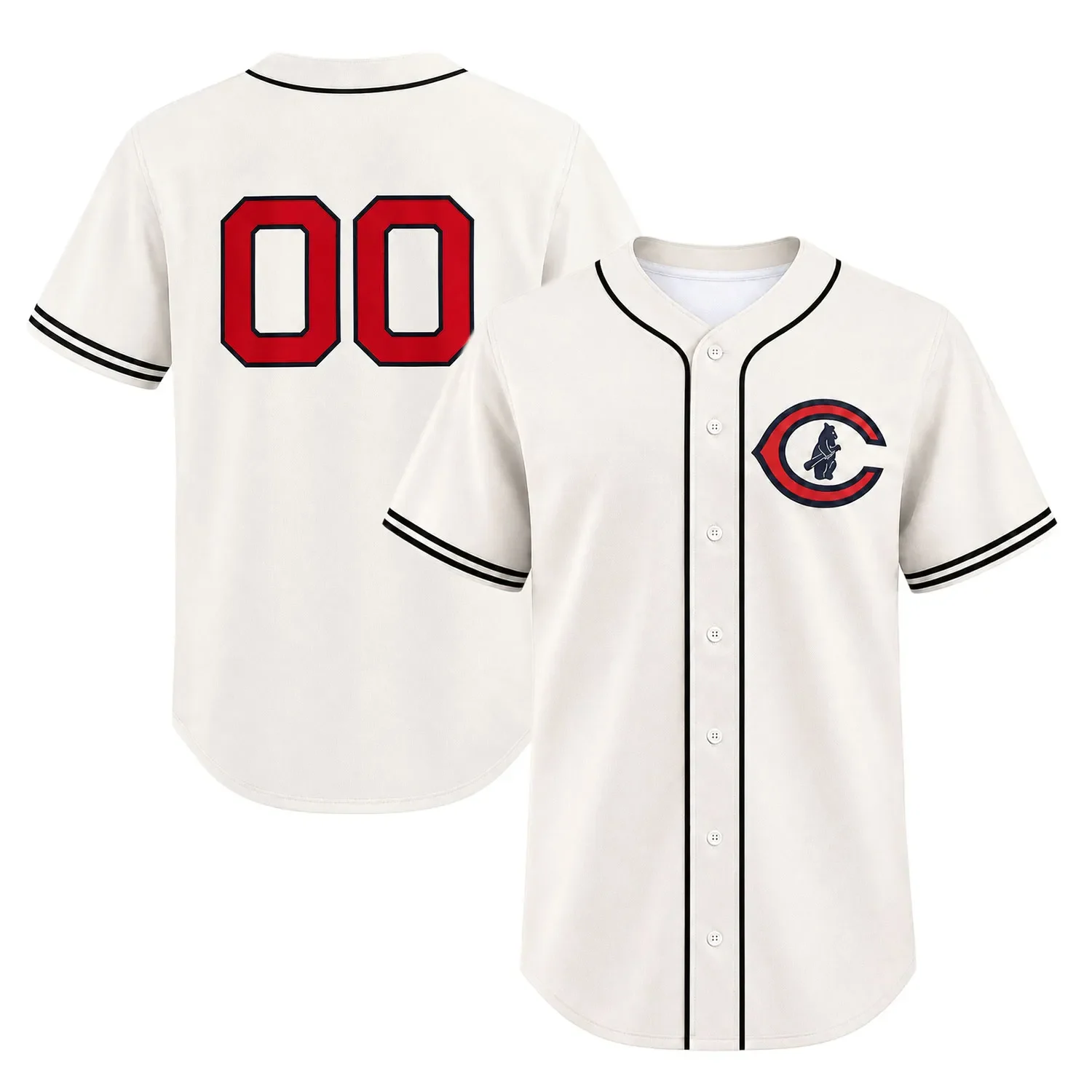 Chicago Cubs Throwback Jersey