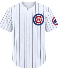 Chicago Cubs White Home Jersey – front view