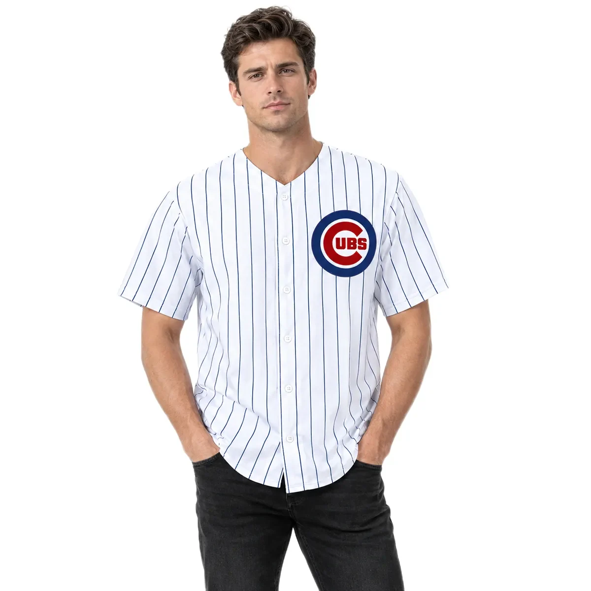 Chicago Cubs White Jersey – alternate view 5