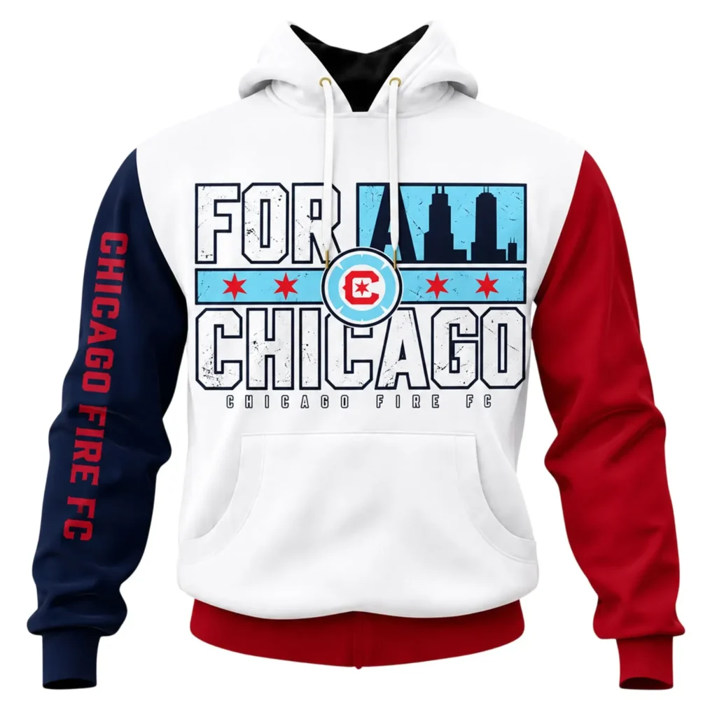 Chicago Fire FC Custom Hoodie – Cold Night Fan Edition