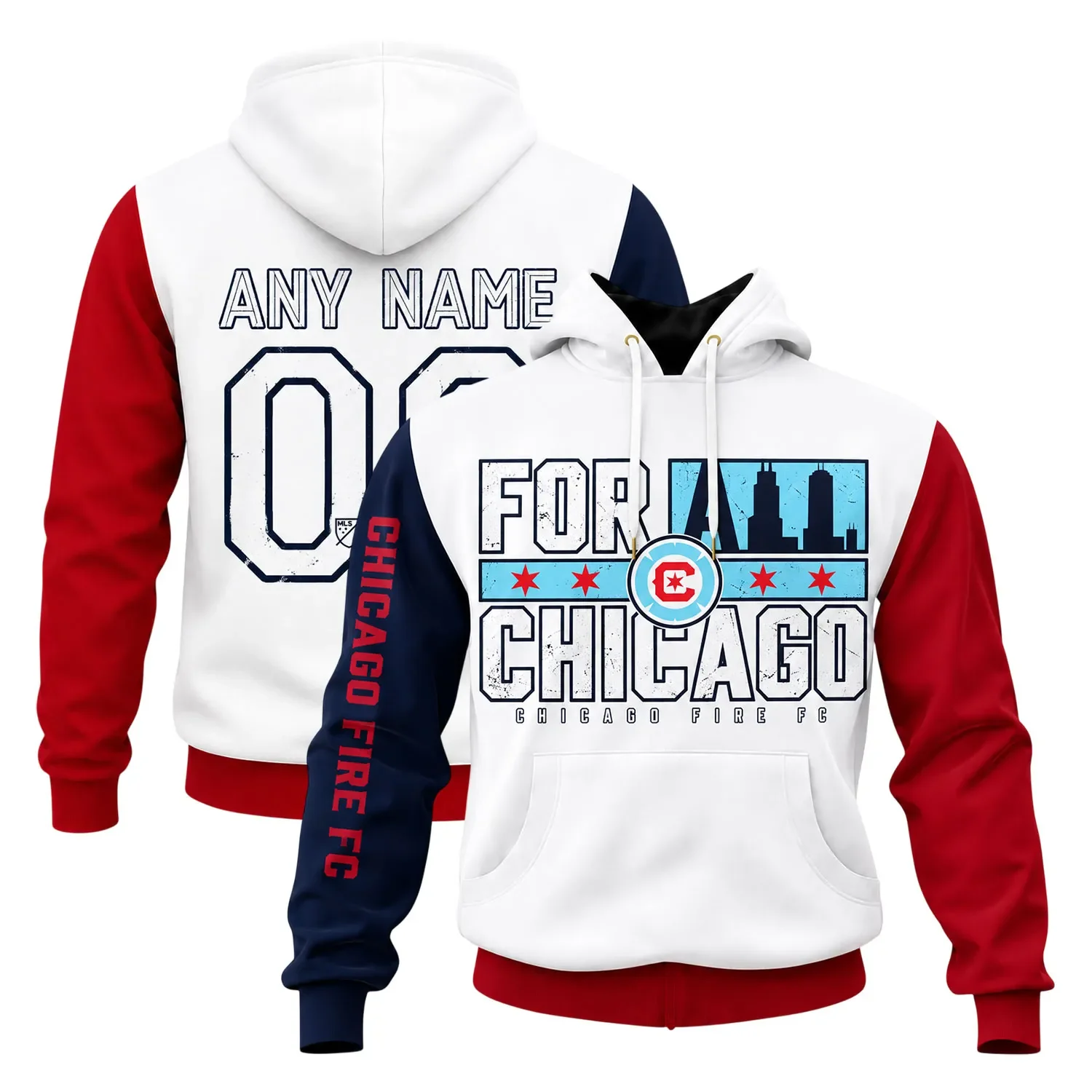 Chicago Fire FC Custom Hoodie
