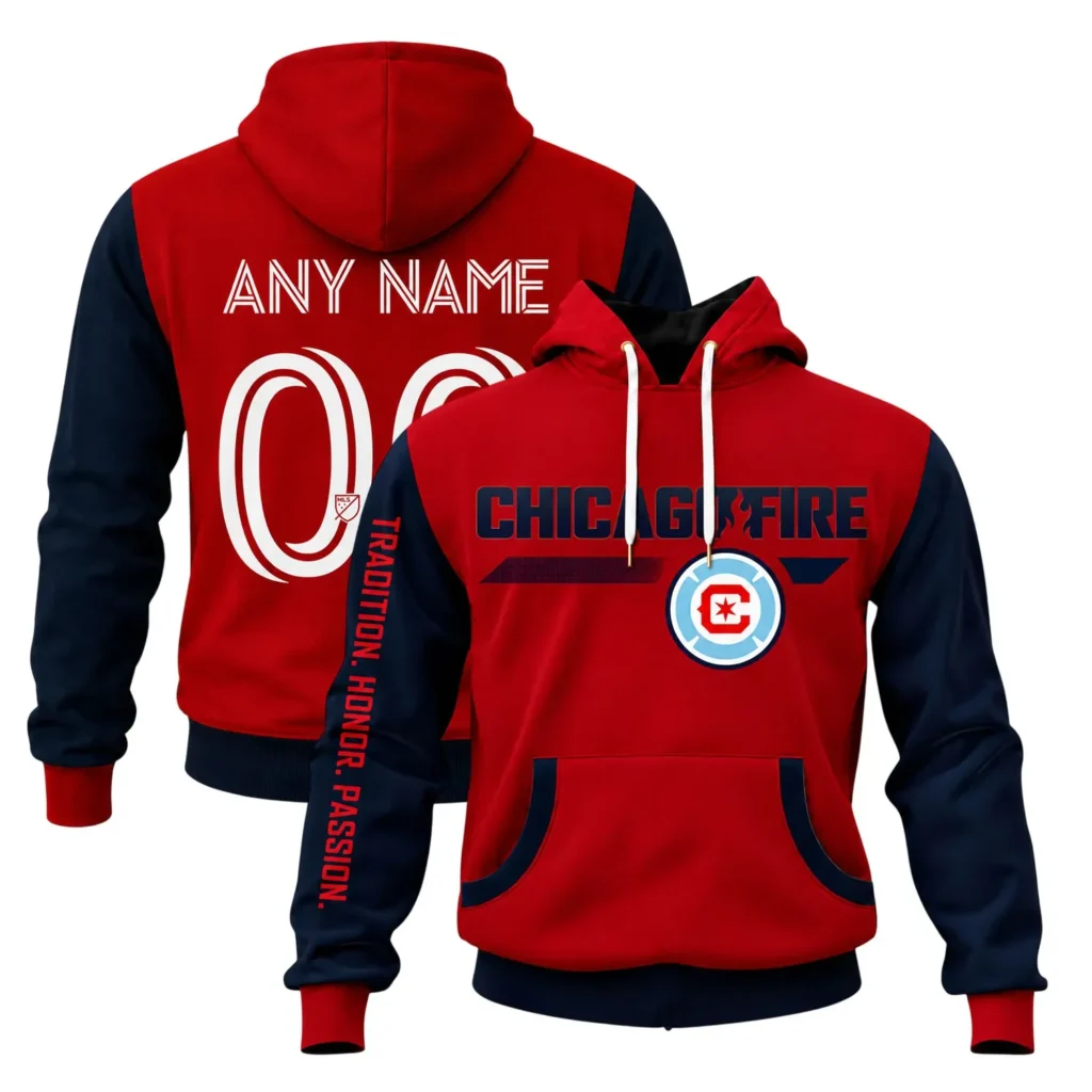 Chicago Fire FC Hoodie – Cold Night Fan Edition