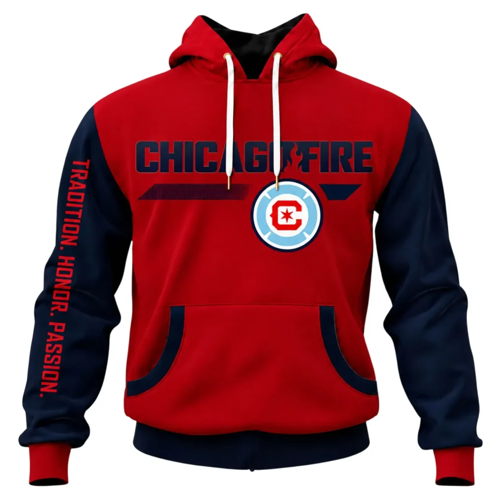 Chicago Fire FC Hoodie – Cold Night Fan Edition