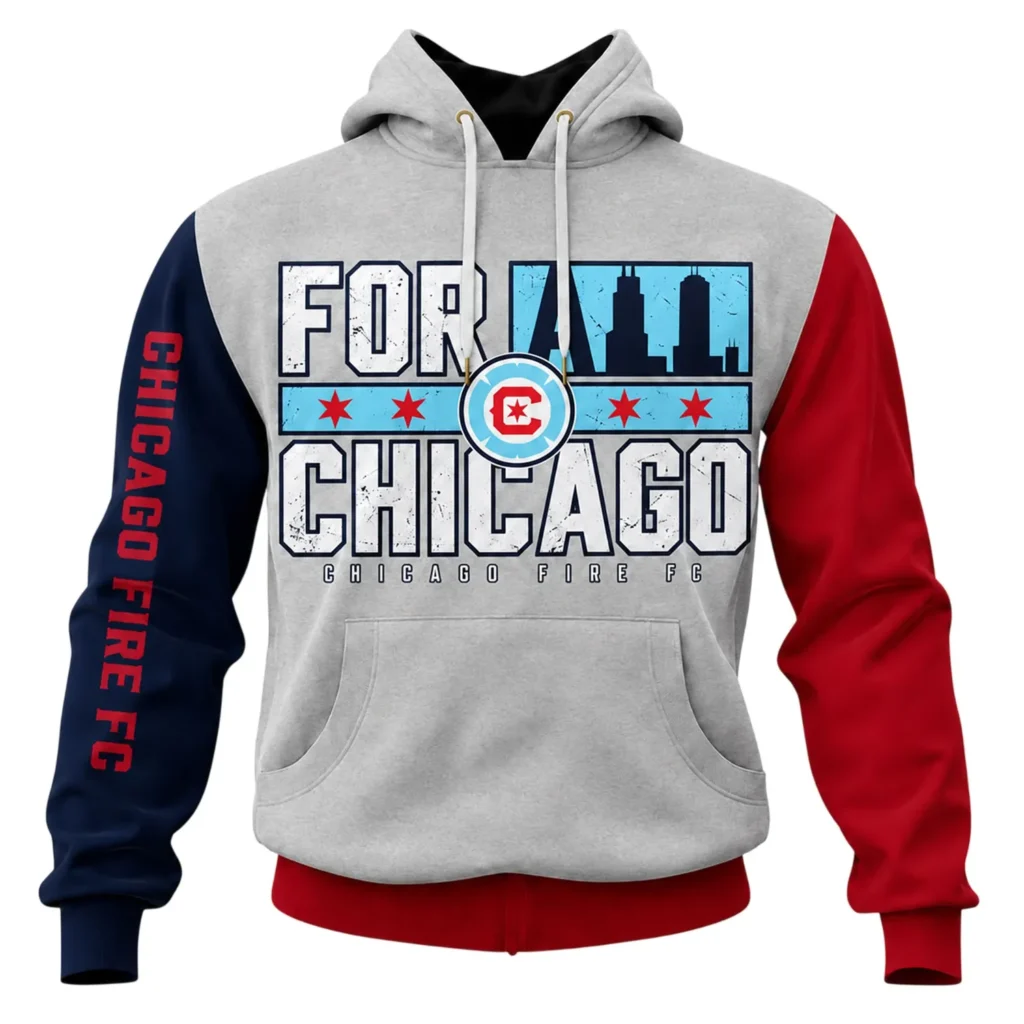 Chicago Fire FC Hoodie – Everyday Fan Hoodie
