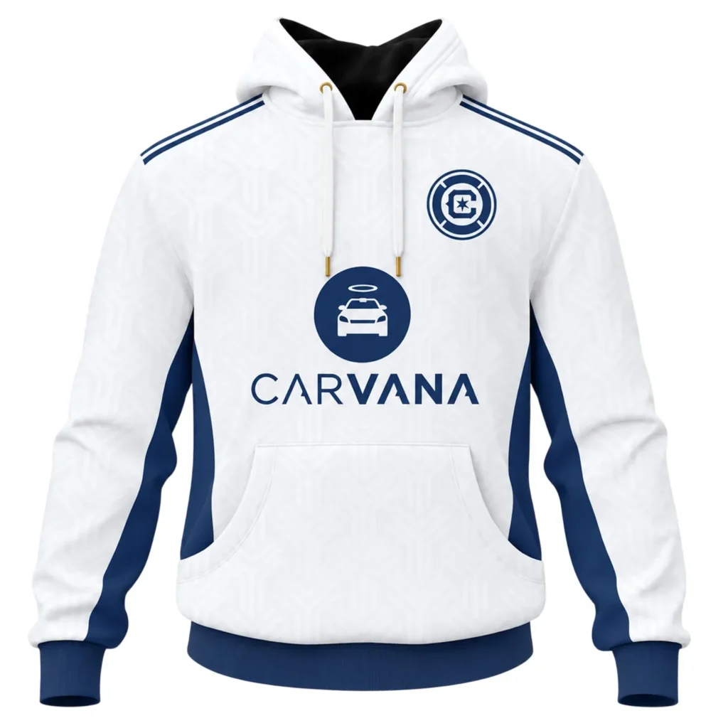 Chicago Fire FC Hoodie – Warm-Up Fan Style 4
