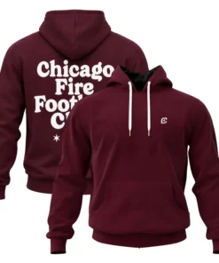 Chicago Fire FC Maroon Hoodie
