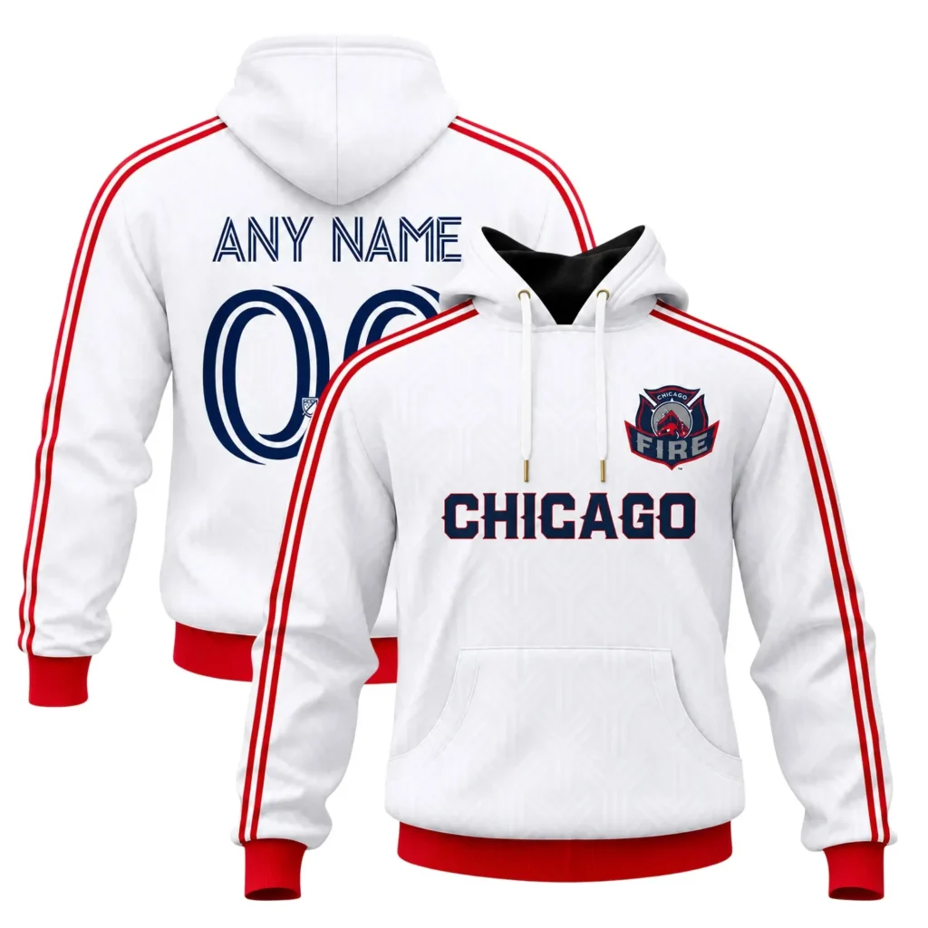 Chicago Fire FC Retro Hoodie – Everyday Fan Hoodie