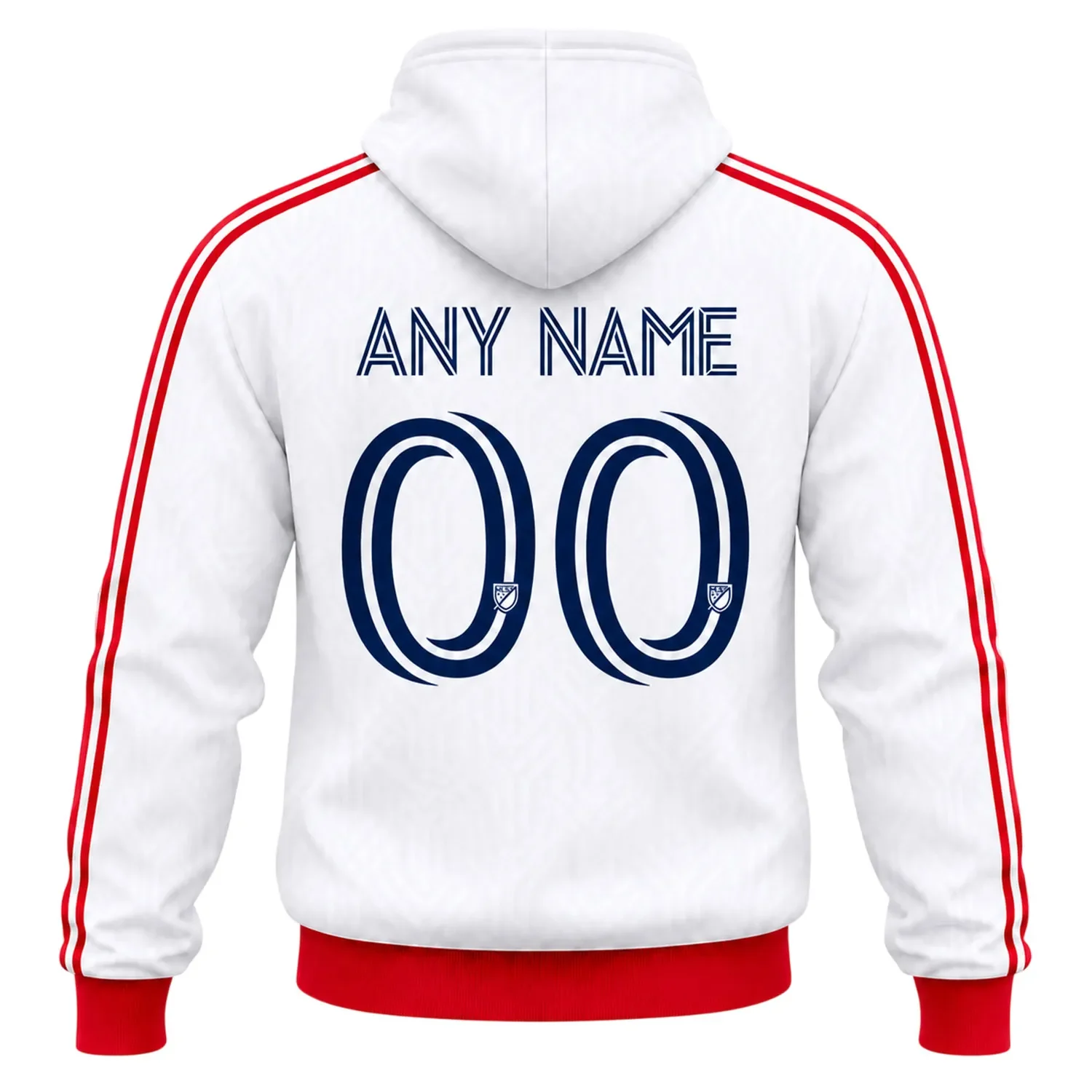 Chicago Fire FC Retro Hoodie – back view