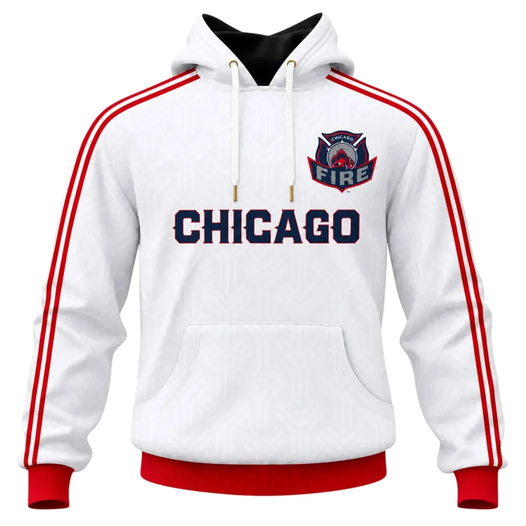 Chicago Fire FC Retro Hoodie – Everyday Fan Hoodie