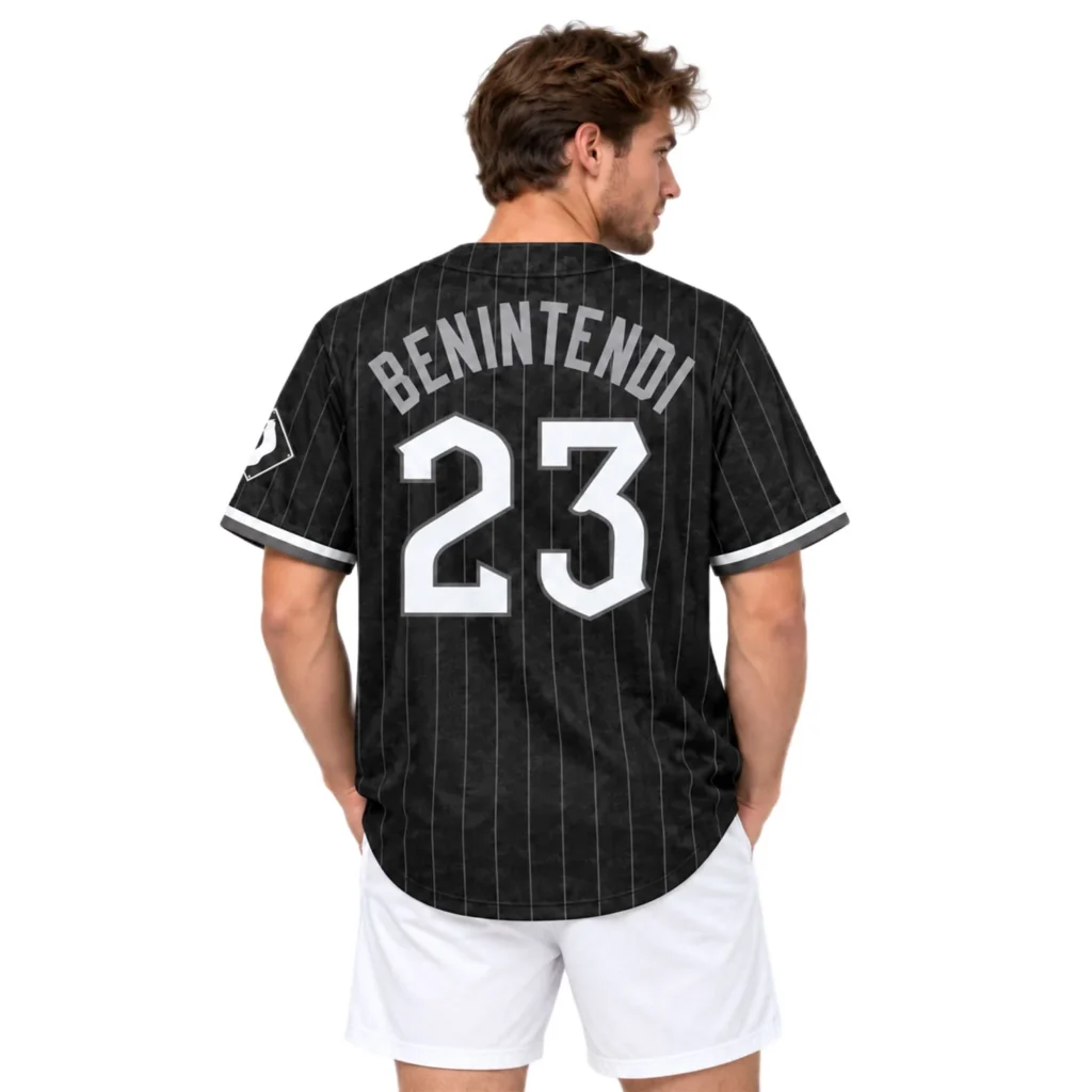 Chicago White Sox Andrew Benintendi White Jersey – Custom Name & Number Edition