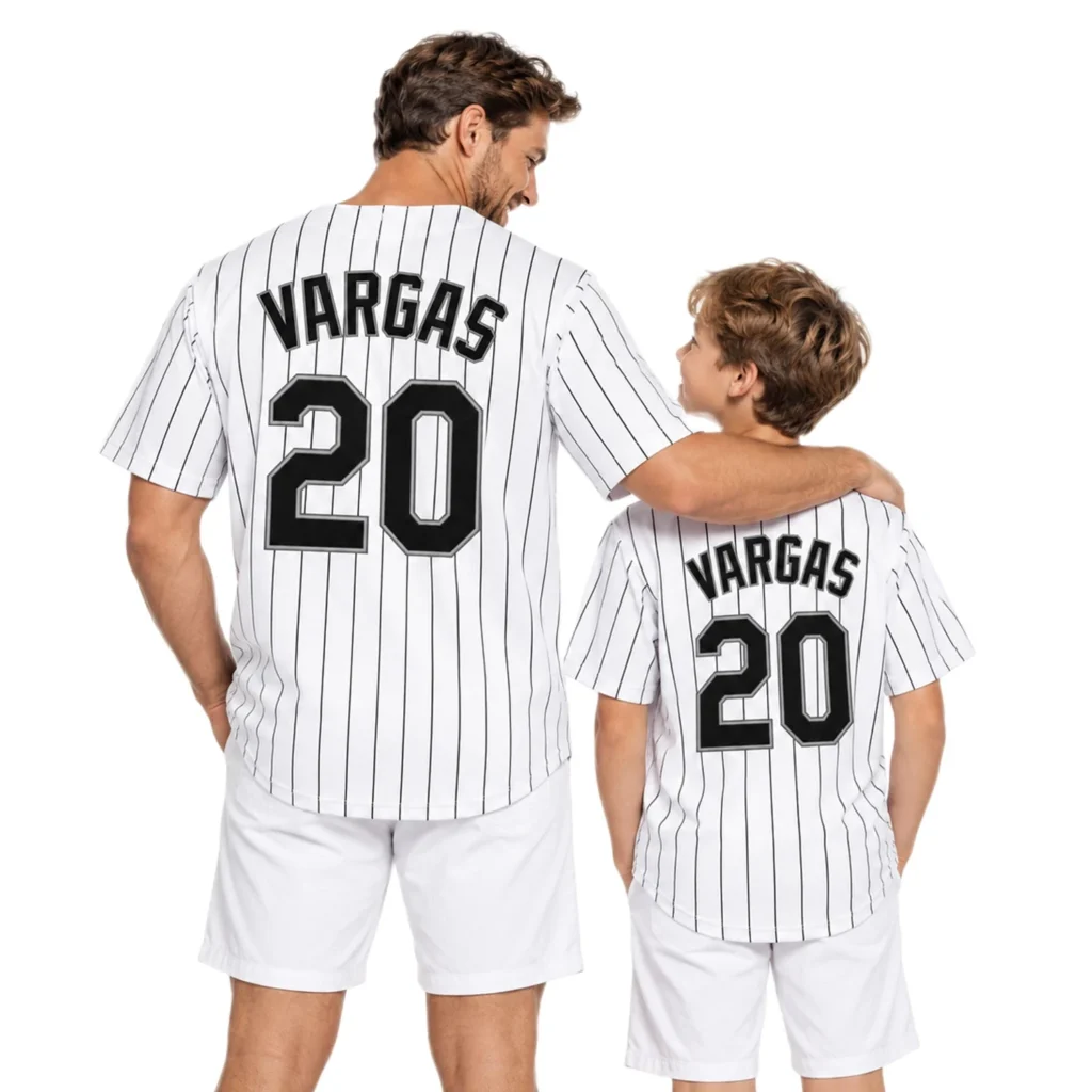 Chicago White Sox Miguel Vargas White Home Jersey – Game Day Fan Jersey