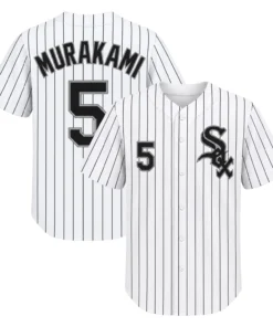 Chicago White Sox Munetaka Murakami White Pinstripe Jersey