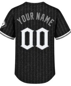 Chicago White Sox White Custom Jersey – back view