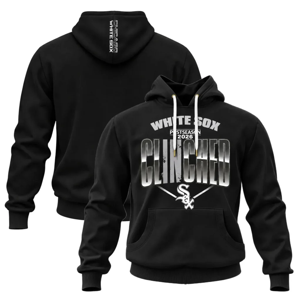 Chicago White Sox White Locker Room Hoodie – Warm-Up Fan Style