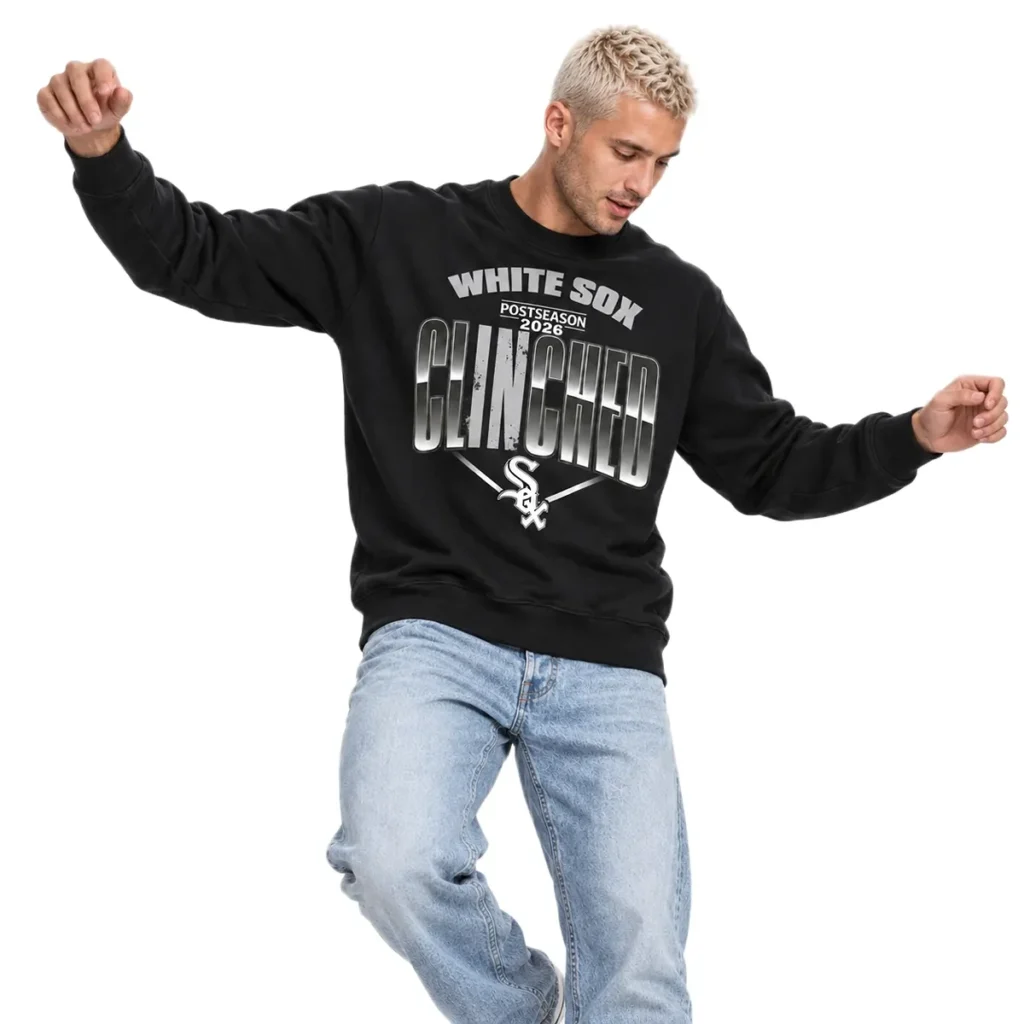 Chicago White Sox White Locker Room Sweatshirt – Cozy Fan Sweatshirt