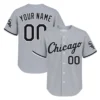 Chicago White Sox White Road Custom Jersey