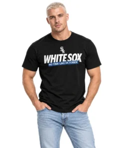 Chicago White Sox White T-Shirt – model view