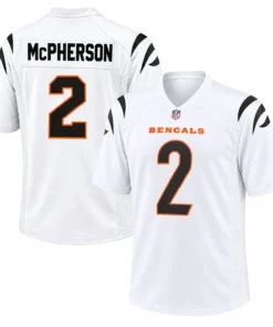 Cincinnati Bengals Evan McPherson Black Jersey