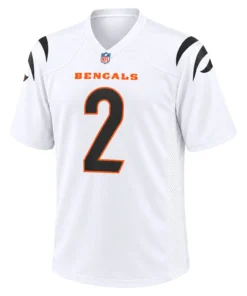 Cincinnati Bengals Evan McPherson Black Jersey – front view