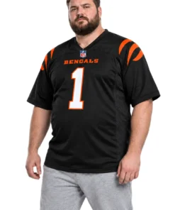Cincinnati Bengals Ja'Marr Chase Black Jersey – alternate view 2